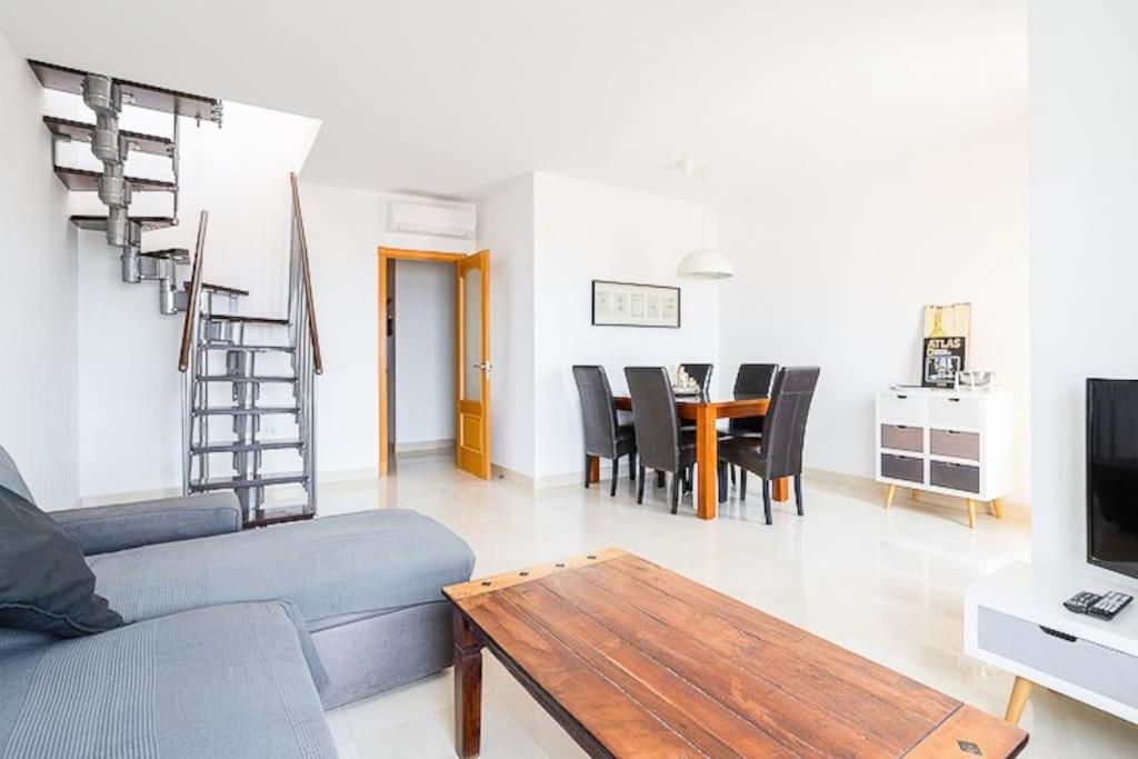 Penthouse With Jacuzzi And Spectacular Sea Views Apartment Nerja Exterior photo